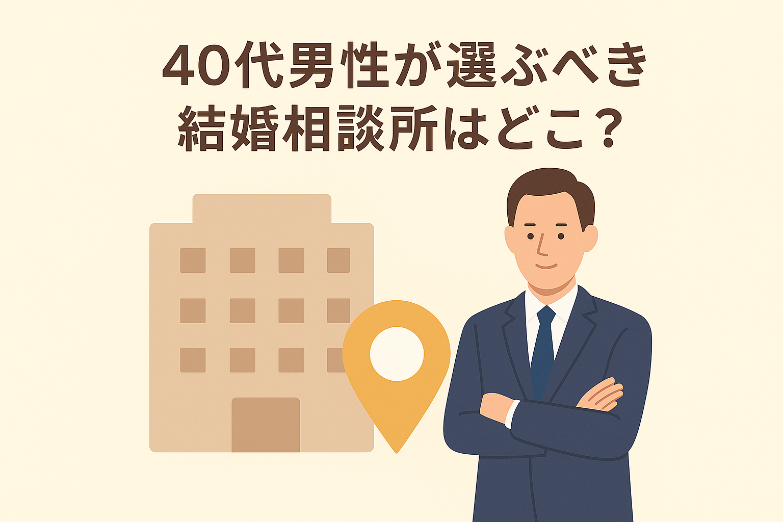 【2025年最新版】40代男性が選ぶべき結婚相談所はどこ？