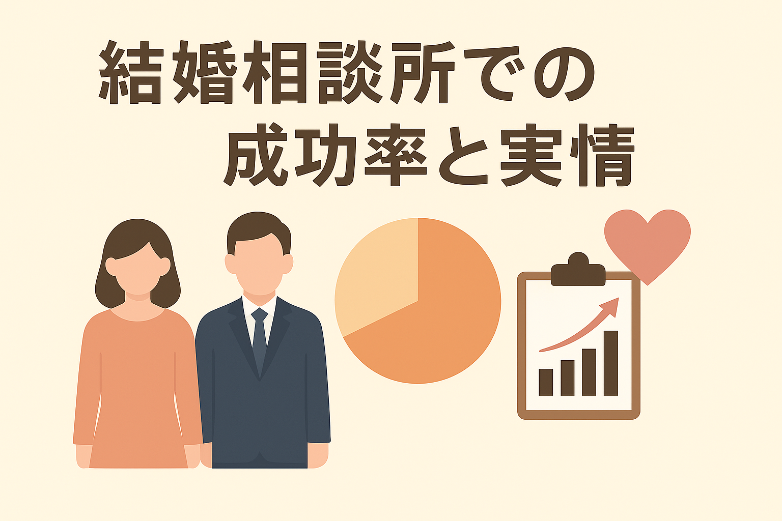 結婚相談所で本当に結婚できる？成功率と実情