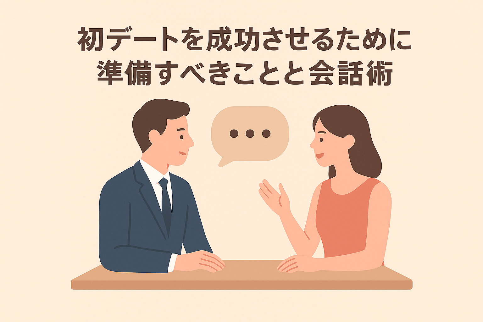 結婚相談所での初デートを成功させるために準備すべきことと会話術